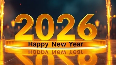 KUMPULAN BINGKAI GAMBAR Twibbon Tahun Baru 2026, Download Gratis Ucapan Happy New Year