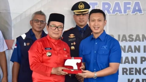MoU Perumda Tirta Raya dan Swasta, Bupati Sujiwo Targetkan Layanan Air Bersih Makin Merata