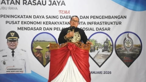 Bupati Sujiwo: Musrenbang Rasau Jaya Simbol Kuatnya Kolaborasi Membangun Daerah
