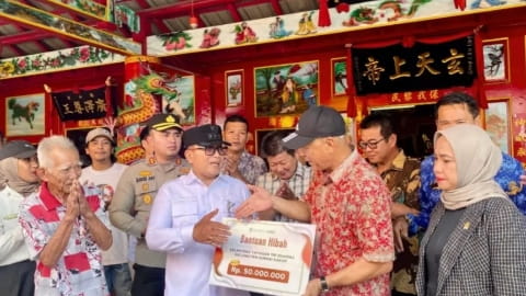 Jelang Imlek, Pemkab Kubu Raya Siapkan Penataan Kawasan Vihara Sungai Kakap