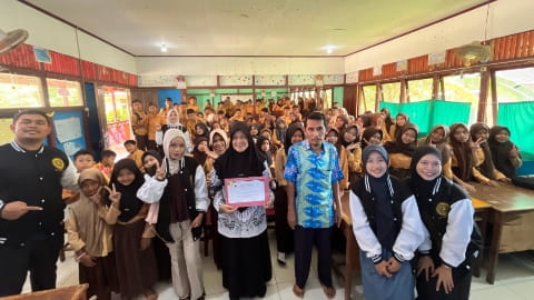 ‎‎Mahasiswa KKN UNISSAS Gelar Edukasi Stop Bullying di SD 4 Perigi Limus