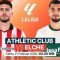 Link Live Streaming Athletic Bilbao vs Elche Gratis, Kick-off Dini Hari Ini