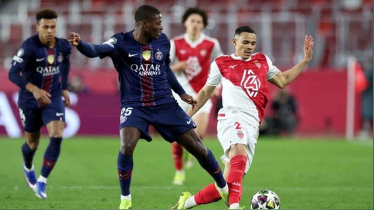 Paris Saint-Germain melawan AS Monaco, Sumber Foto : Detik