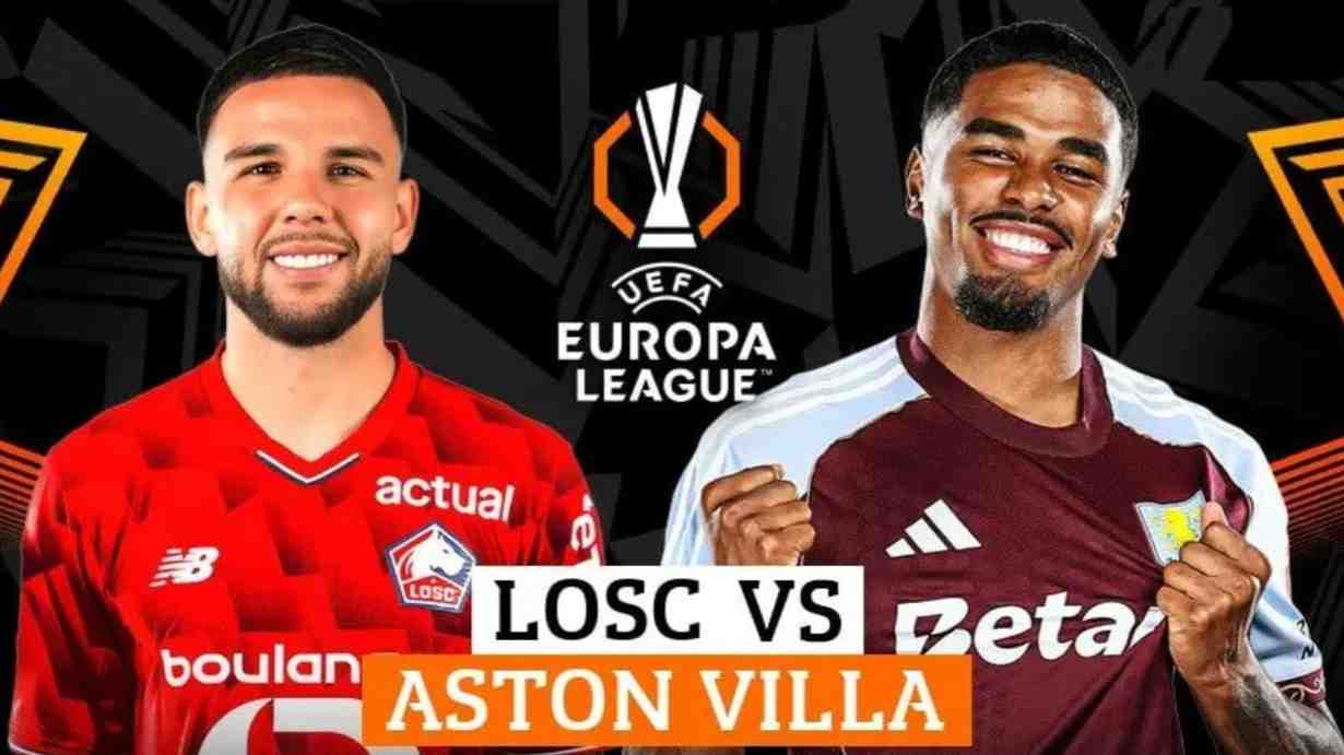 LOSC Lille vs Aston Villa, Sumber Foto : Vidio