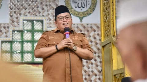 Safari Ramadan di Desa Kubu, Wabup Sukiryanto Minta Doakan Istikamah