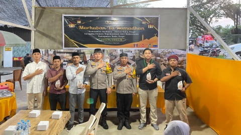 Kapolres Kubu Raya Ajak OKP Perkuat Sinergi Kamtibmas Lewat Bukber Ramadan