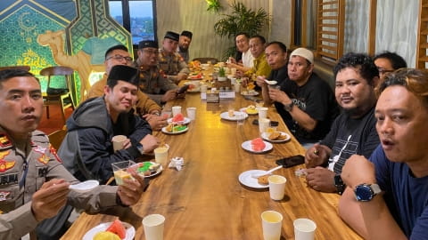 Polres Kubu Raya Buka Puasa Bersama Jurnalis, Perkuat Sinergi