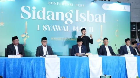 Hilal Tak Terlihat, Lebaran 2026 Ditetapkan 21 Maret
