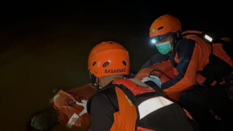 ABK TB Sinar Marine 05 Ditemukan Meninggal Dunia di Sungai Kapuas