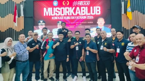 Menang 27 Suara di Musorkab, Zulkarnaen Nahkodai KONI Kubu Raya