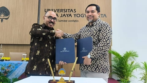 AMS dan UAJY Sepakat Bangun Ekosistem Informasi Sehat di Era Digital
