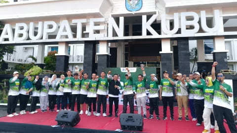 Ribuan Warga Meriahkan Jalan Sehat UNU Kalbar di Kubu Raya, Kampus Dorong Minat Kuliah Generasi Muda