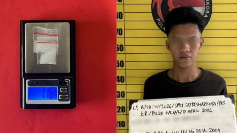 Pengedar Sekaligus Pengguna Sabu di Sungai Kakap Diringkus Polisi