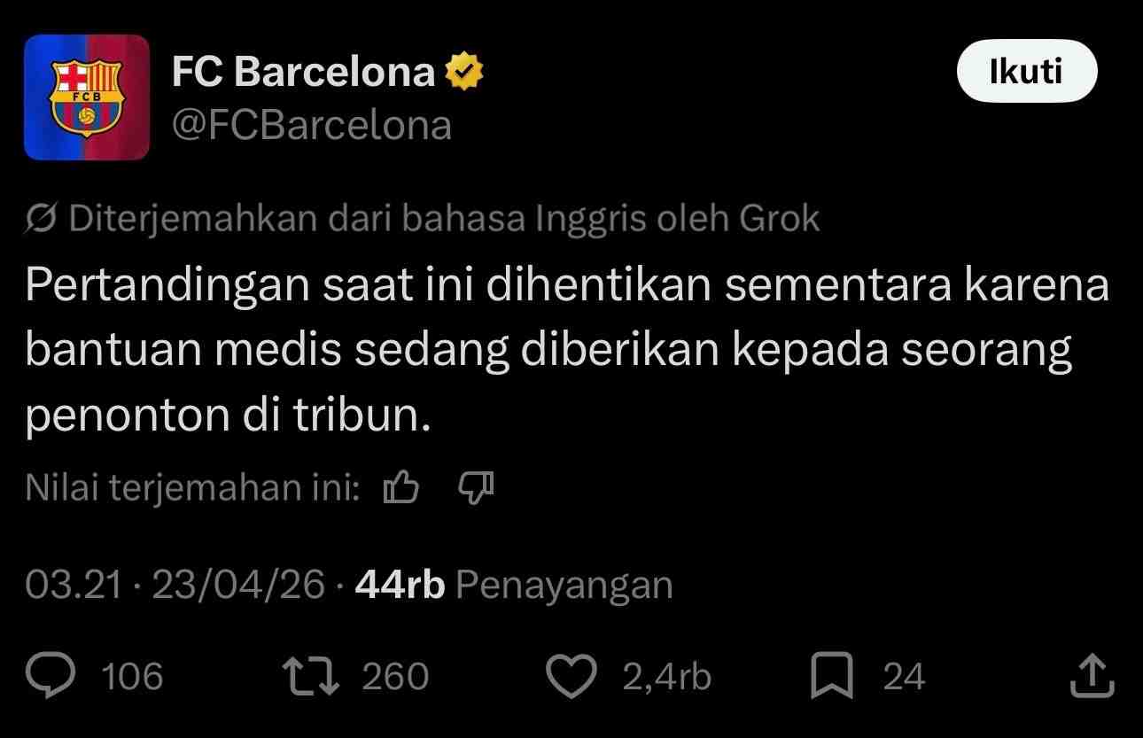 Akun Resmi X Barcelona